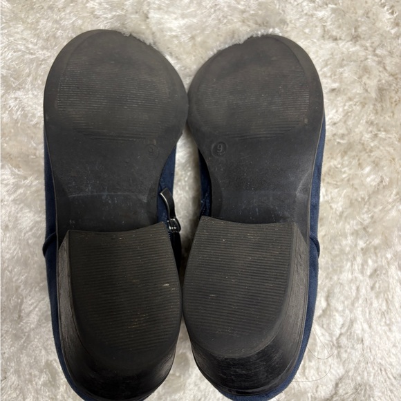 Xappeal Dark Blue / Navy Suede Ankle Boots - Picture 5 of 6